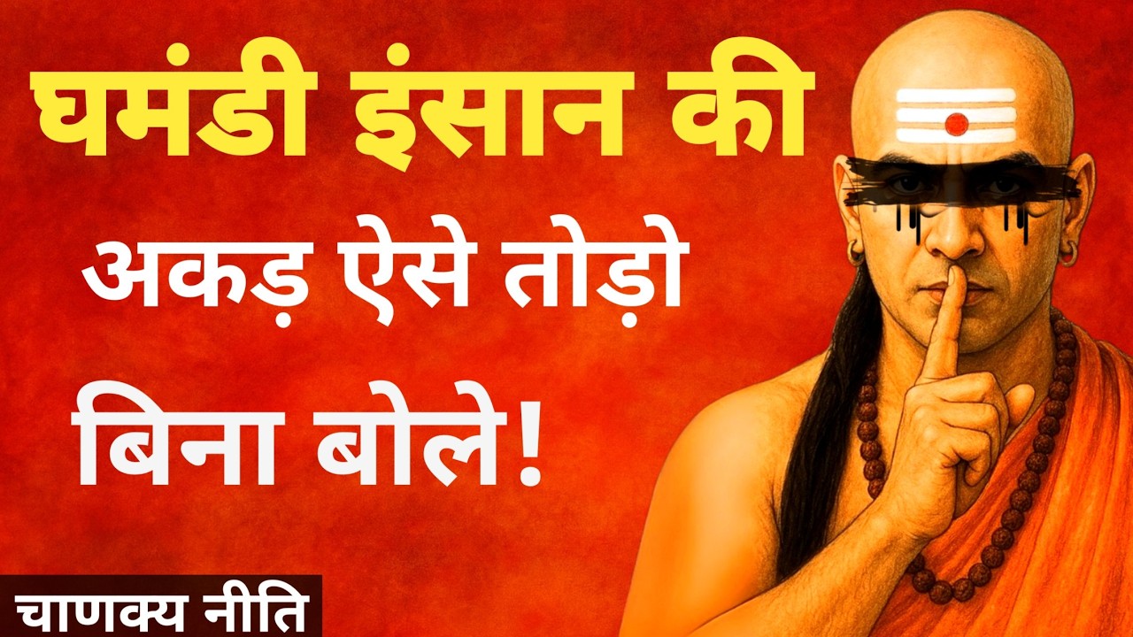 Chanakya Niti: घमंडी इंसान को उसकी औकात कैसे याद दिलाएँ | Psychology Tricks | Motivation