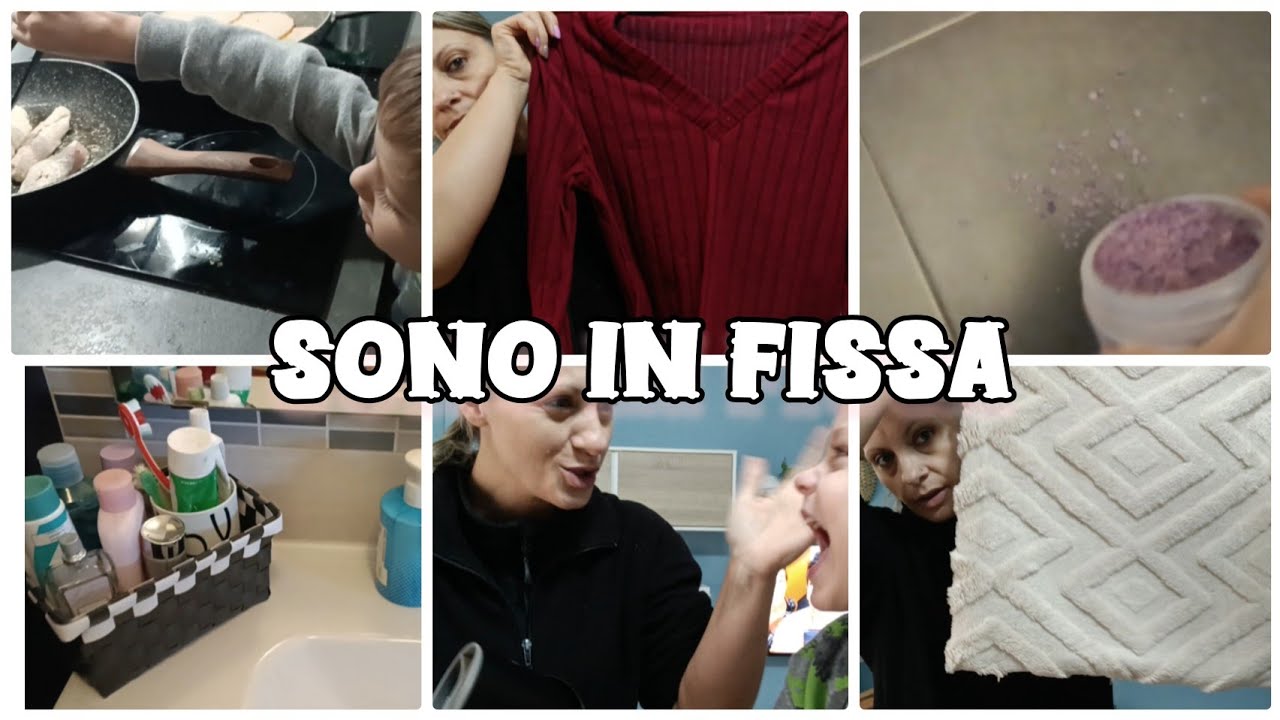 Cambiamento piccolo nel bagno/profumare con i cristalli/spacchettamento schein/oramai sono in fissa😉