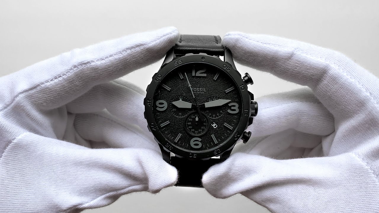 Fossil Nate Chronograph (JR1354) Unboxing