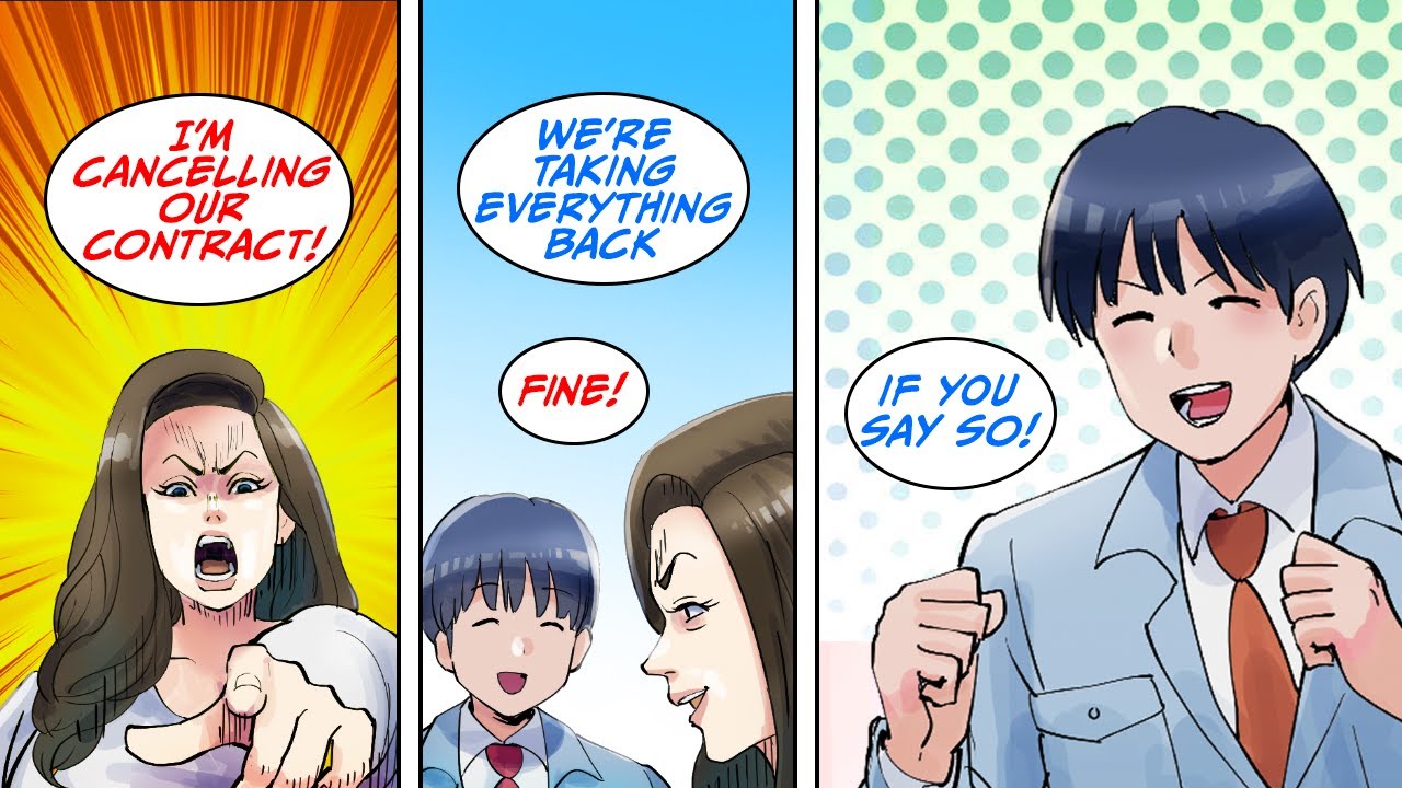 I kept being given impossible tasks by an elite employee from our client company but... [Manga Dub]