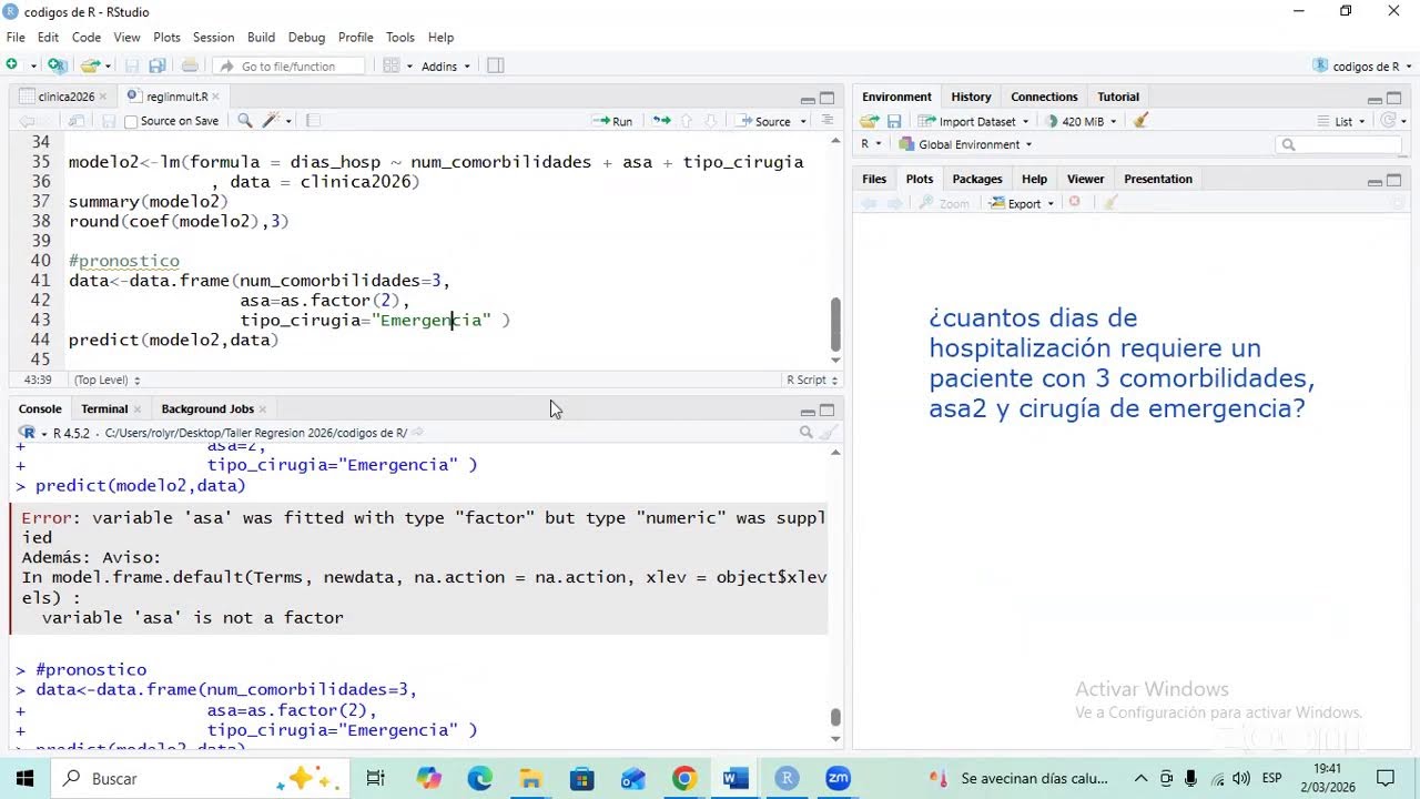 Sesión 1: Regresión Lineal Múltiple