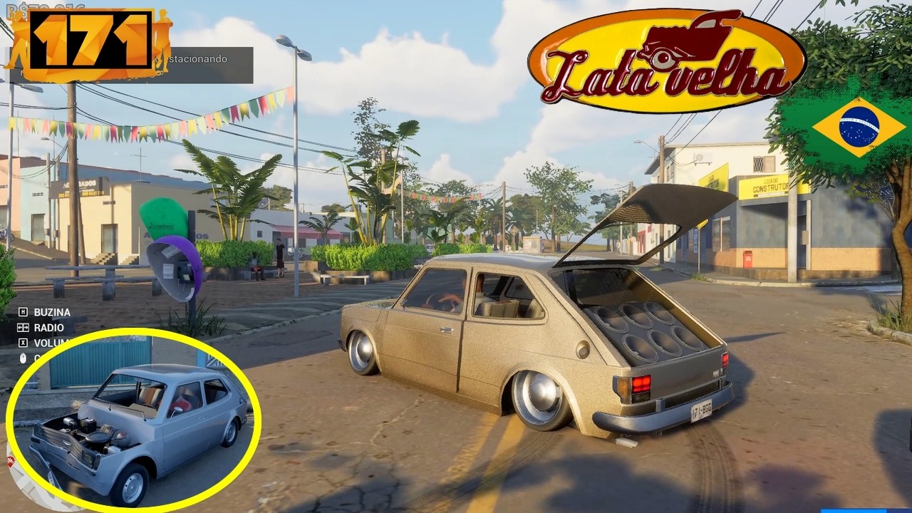 REFORMEI UM CARRO CLÁSSICO, LATA VELHA EP 5😎, 171, FIAT 147, MODIFICANDO CARROS populares DO BRASIL