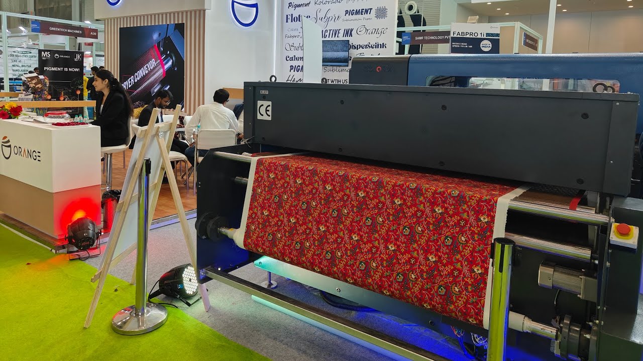 FABRIC PRINTING MACHINE !!MADE IN INDIA!! 😱😱