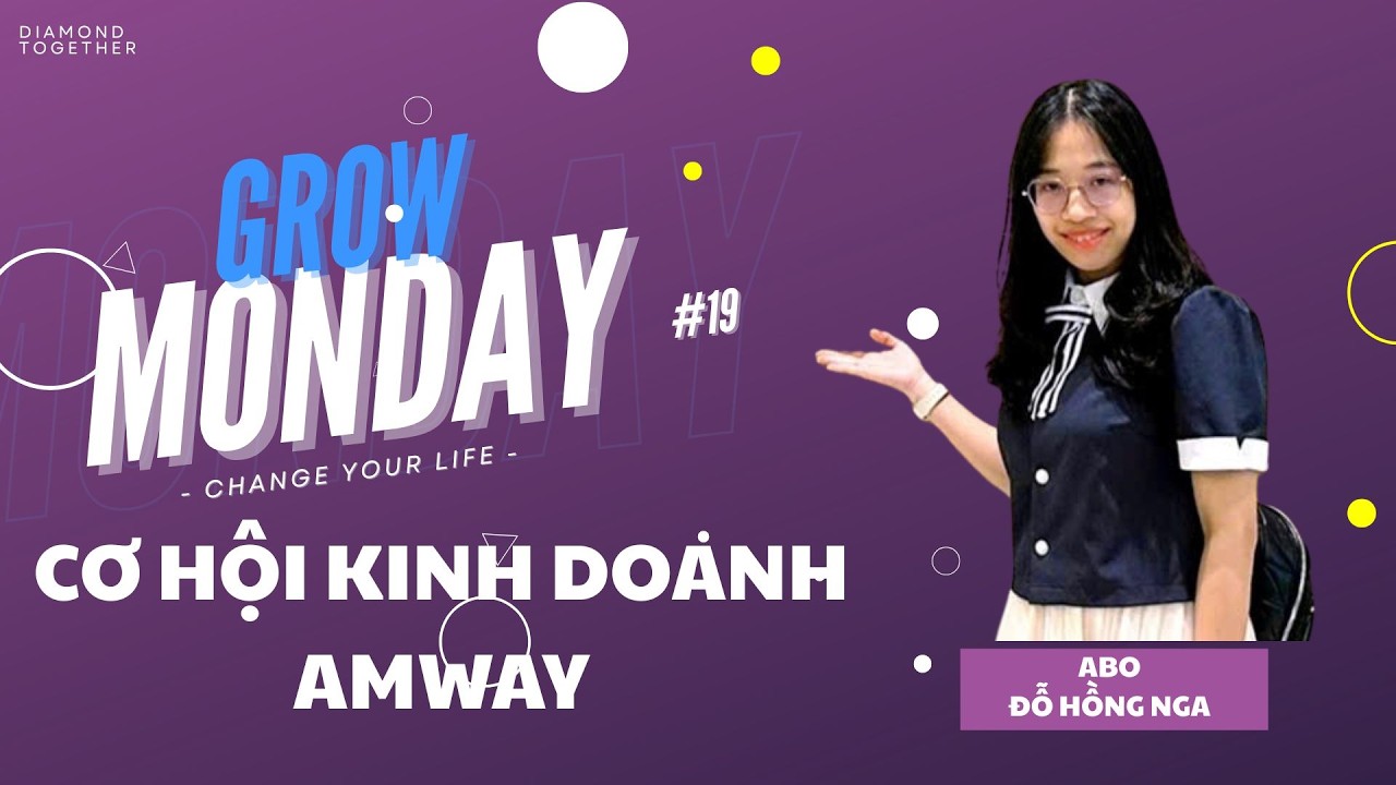 Chia sẻ cơ hội kinh doanh Amway- ABO HGKC Đỗ Hồng Nga