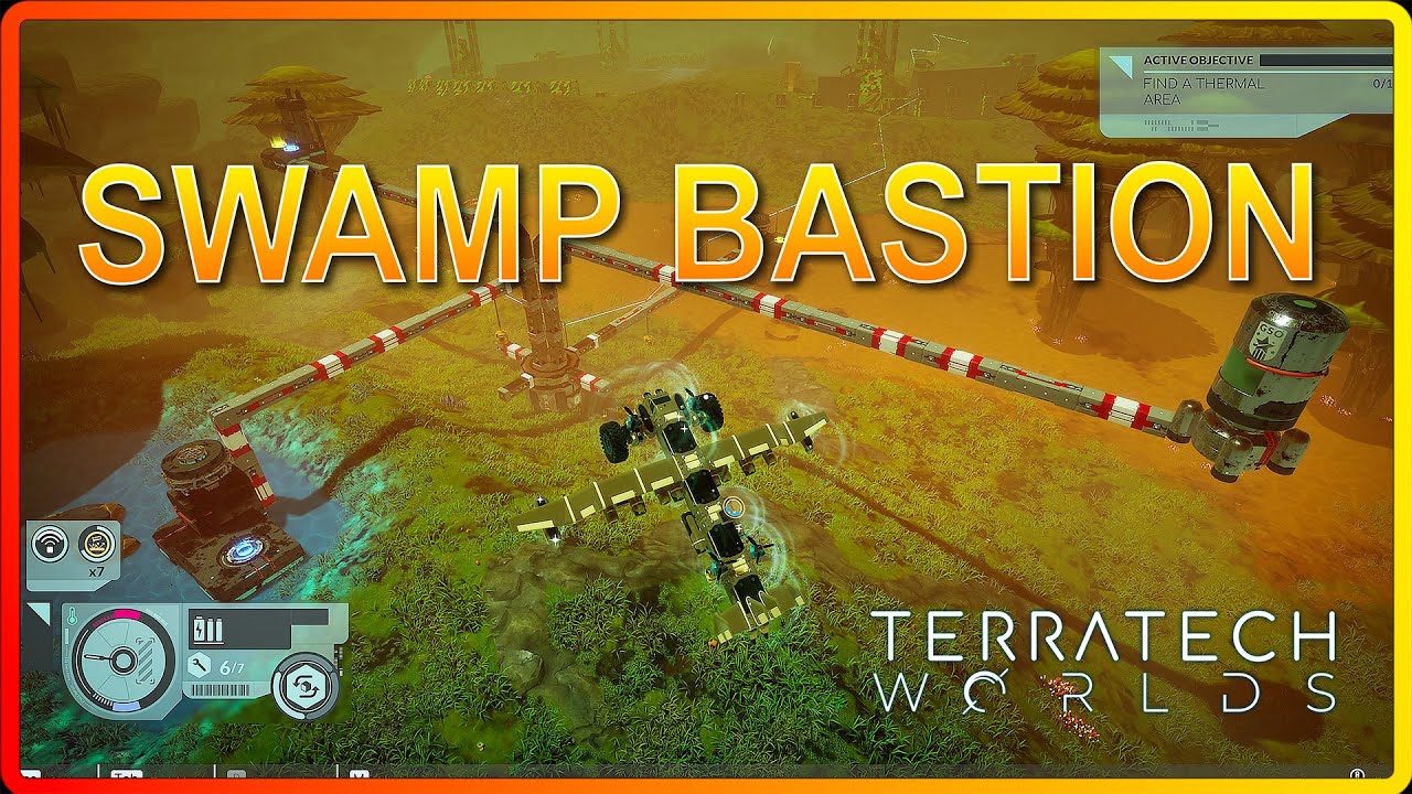 How to Build the Swamp BASTION SEED in Terratech Worlds Gameplay EP51