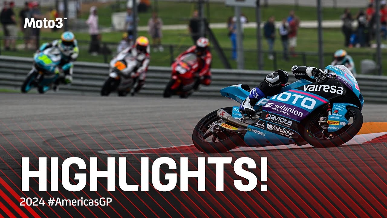 Moto3™ Race Highlights 👊 | 2024 #AmericasGP