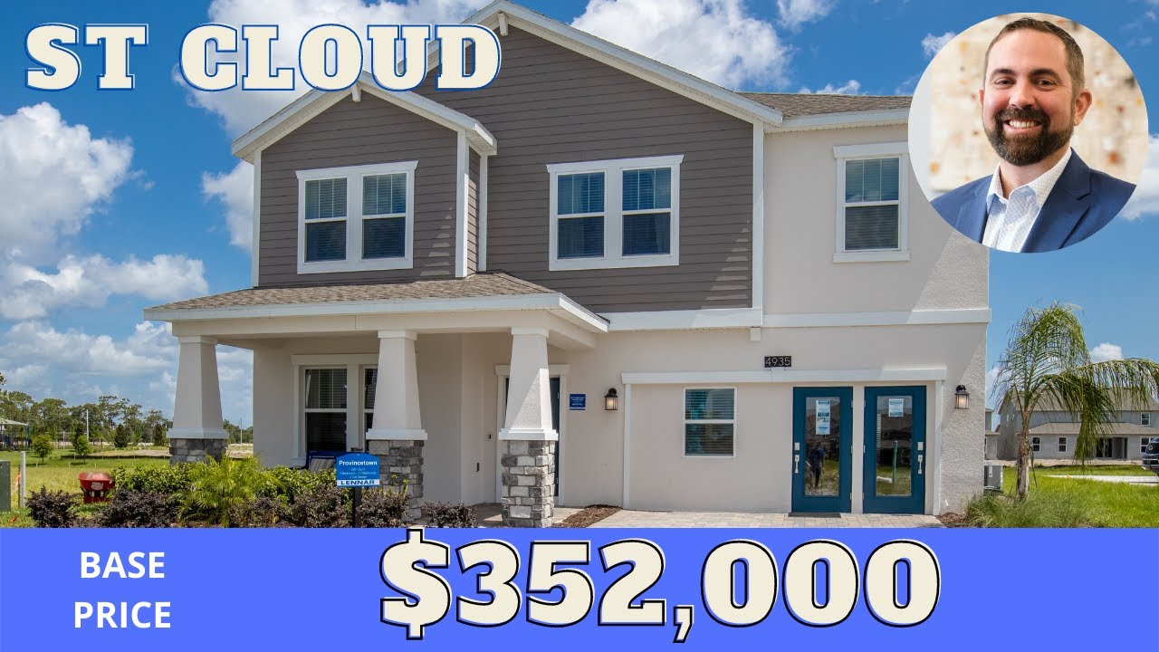 New Homes in St Cloud! I Hanover Lakes I Lennar, Provincetown Model