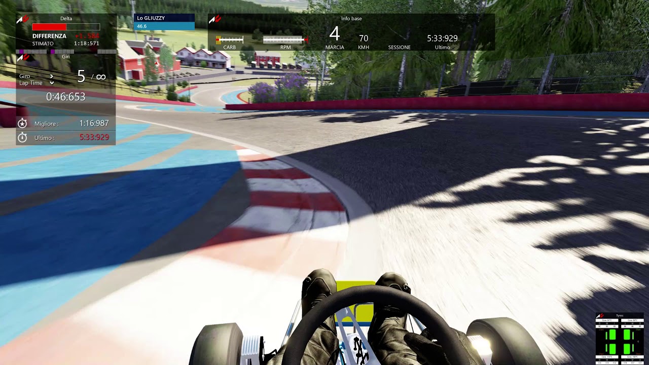 BUSKERUD (NOR) Kart Circuit 1.53Km - 1.15.103 - Patriot KS-76 - Assetto Corsa (*) Hotlap Norway