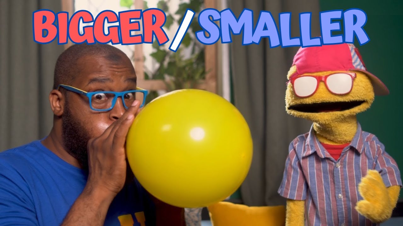 Bigger and Smaller | Comparative Adjectives