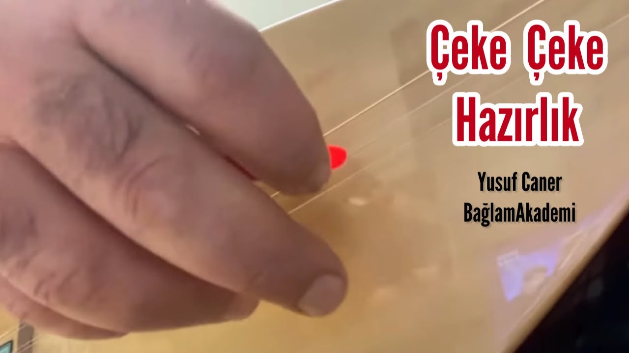 ÇEKE ÇEKE Hazırlık Tezene ve Tavır çalışması.