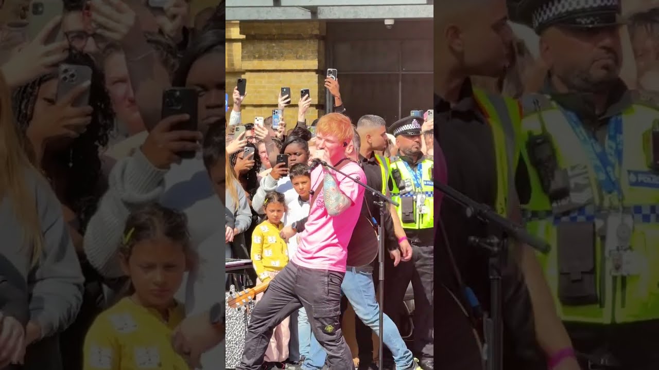 Azizam - Ed Sheeran - kings Cross London 04/04/25