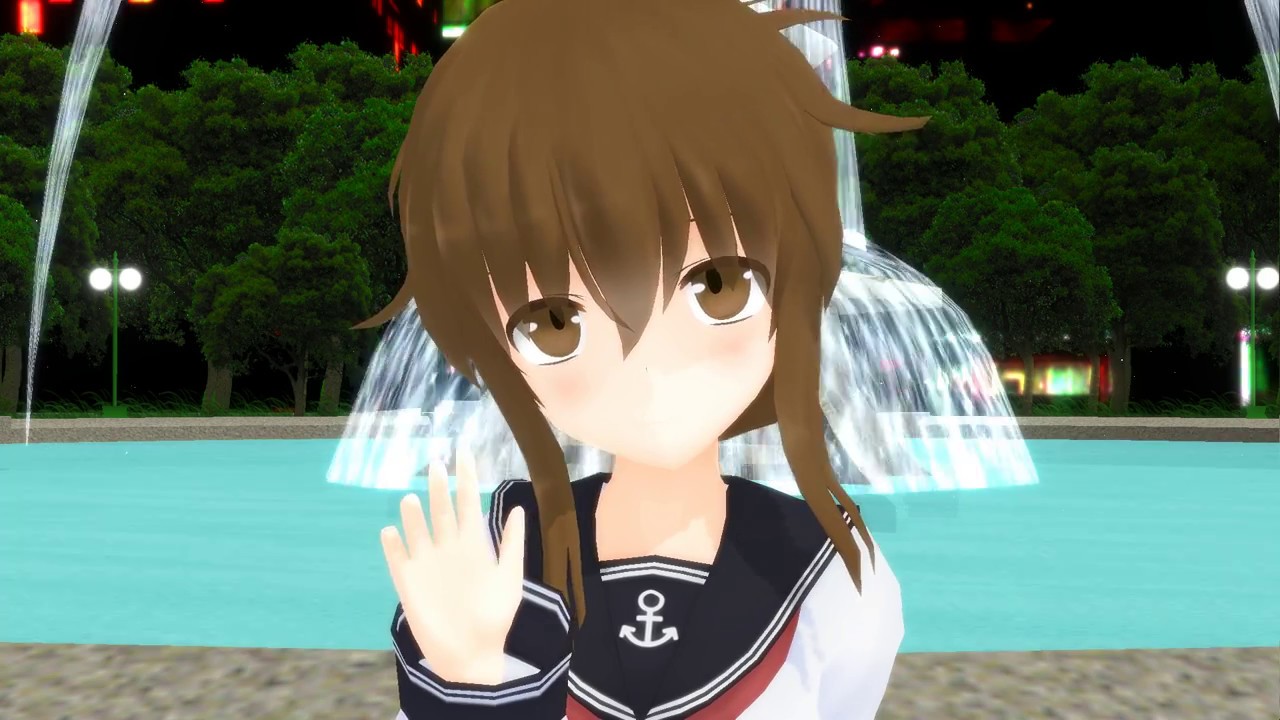 【MMD艦これ】電とキスをするだけの動画