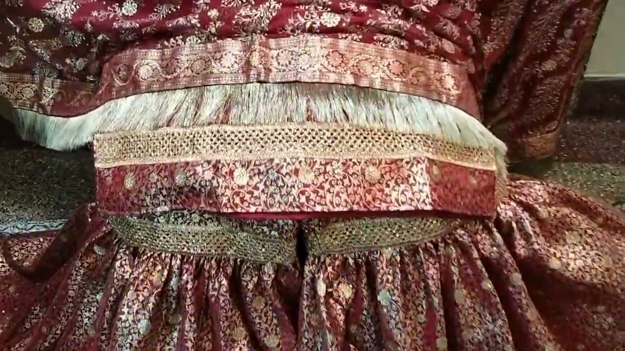 Bridal Kimkhab Gharara full Stitched Available  || Dulhan ka Gharara #kimkhab #banarasi #gharara