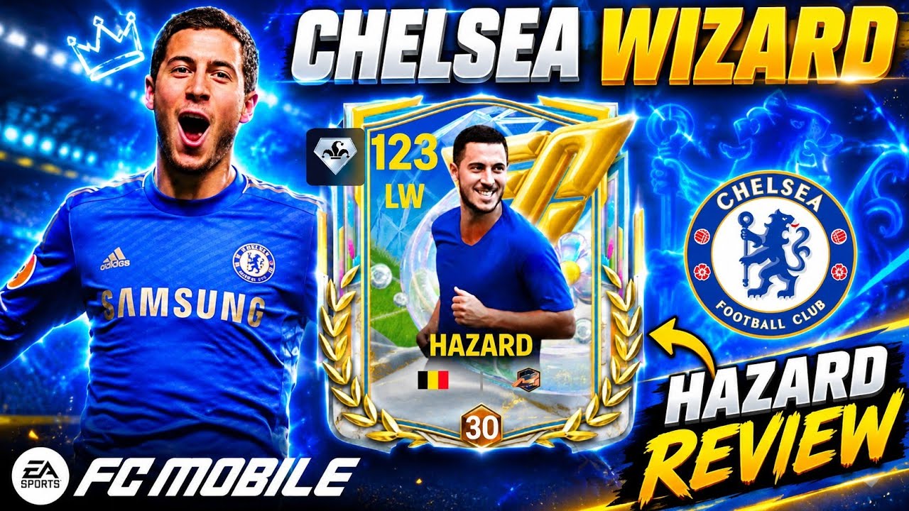 118 OVR Eden Hazard Review 🔥 Is Chelsea Wizard Still META? | FC Mobile 26