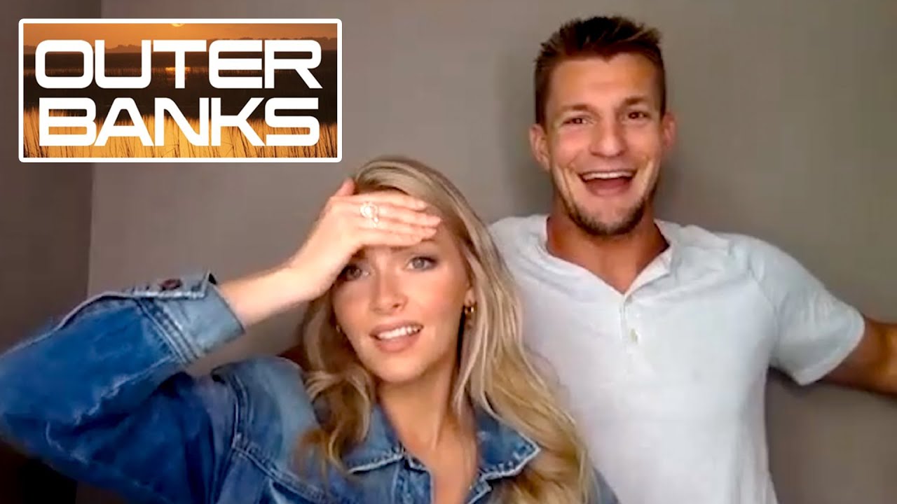 Rob Gronkowski Crashes Our Interview With Camille Kostek to Share His Love for Outer Banks