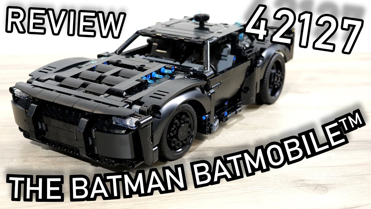 LEGO 42127 Review | LEGO The Batman Batmobile | Review 42127 LEGO Technic 2022 Light Brick