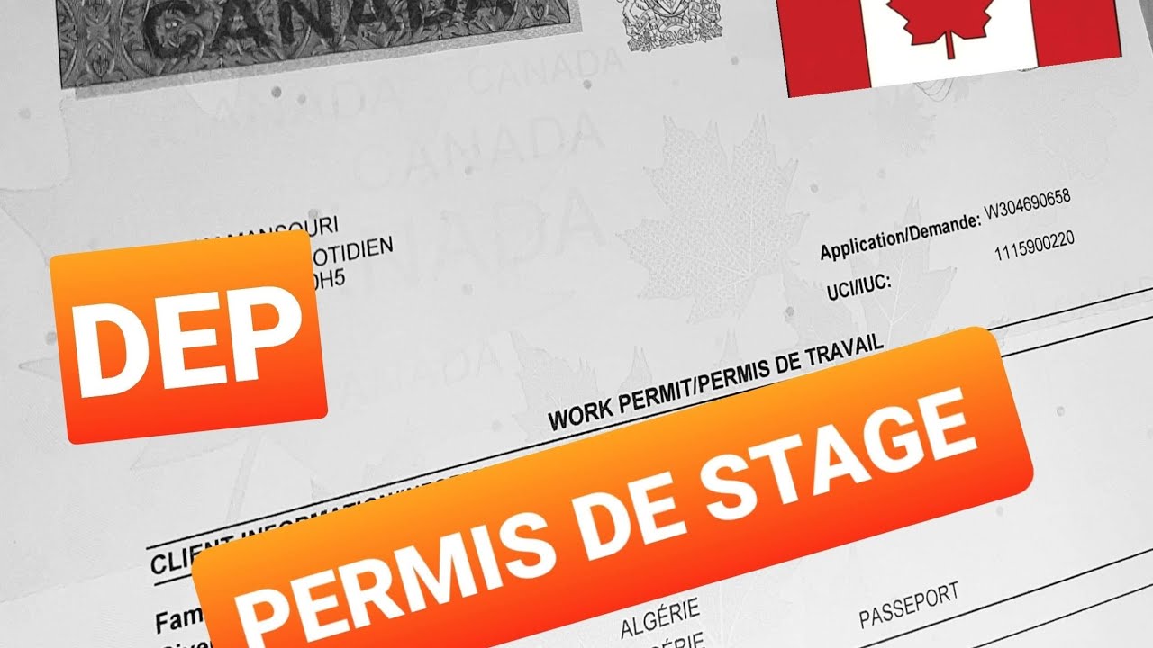 DEMANDE DE PERMIS DE STAGE POUR ETUDIANTS ETRANGERS. (programme COOP)