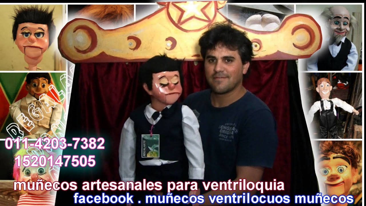 muñeco para ventrilocuo