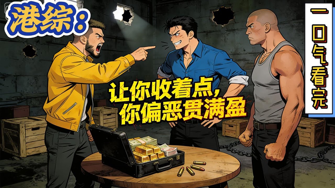 🔥完结！💥独家！《港综：让你收着点，你偏恶贯满盈》他是国际白手套，军火大亨，两岸自由贸易专家！创建了百年家族。老六五行缺德+杀伐果断+小妾很多+港综#穿越#有声漫画#无敌#爽文#电视剧#犯罪 #古惑仔