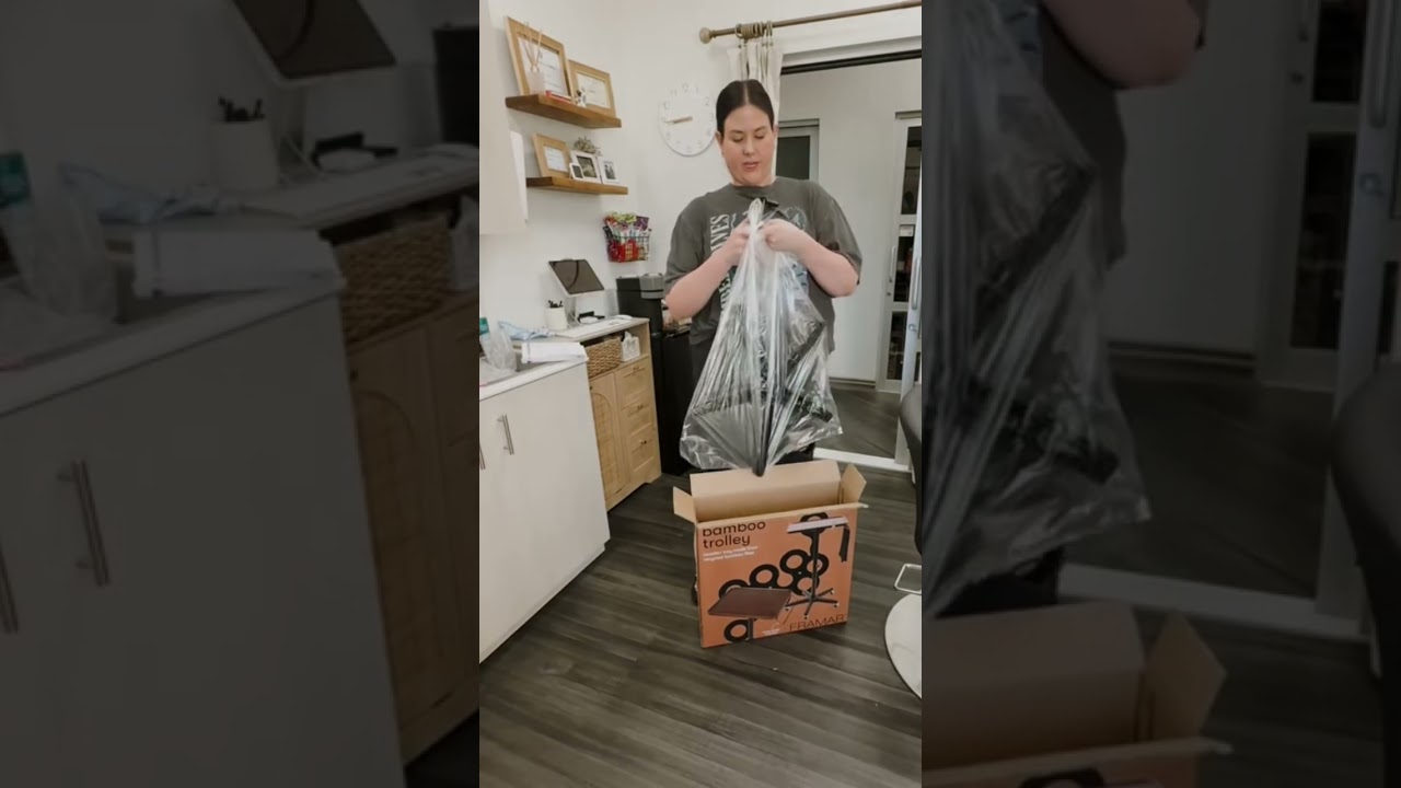 Watch me build this @framarint trolly #hairstylist #hairmaster #hairsalon #framar