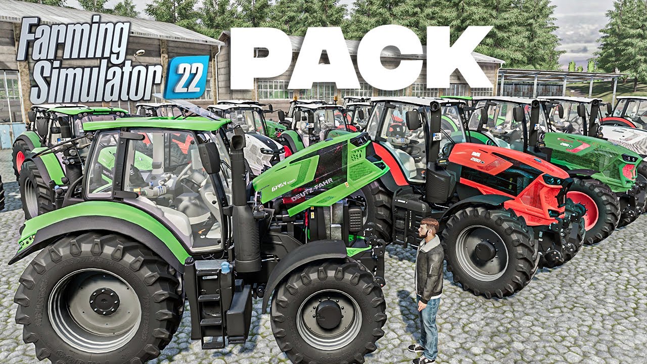 САМЫЙ БОЛЬШОЙ пакет Deutz Fahr/Same/Lamborghini! | 10 ЛУЧШИХ МОДОВ недели! (Farming Simulator 22)