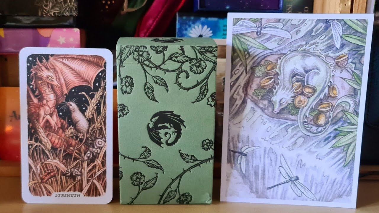 Smoke, Ash & Embers tarot un magnifique tarot sur les dragons🐉