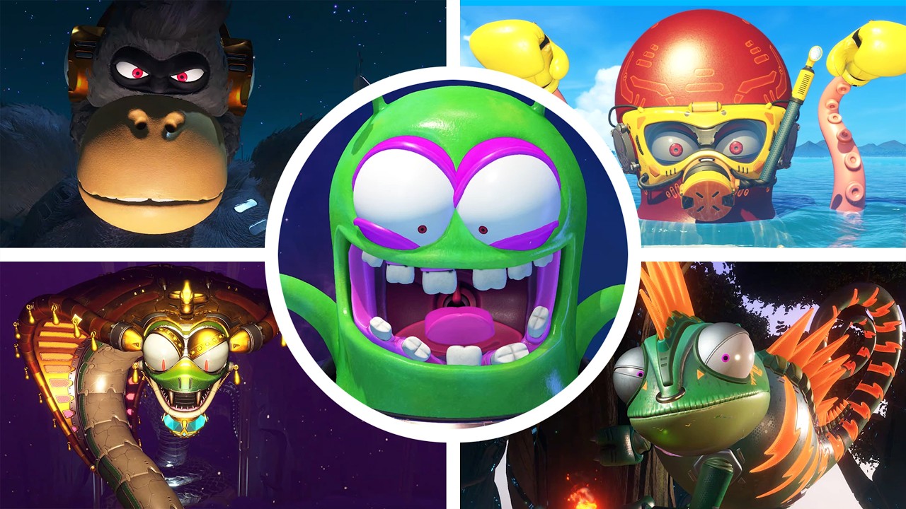 ASTRO BOT (PS5) - All World Bosses (No Damage)