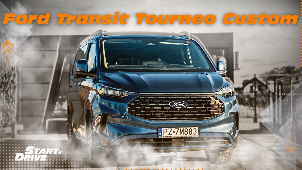 Ford Transit Tourneo Custom 2025 | 9 000 km | Auto jak nowe!