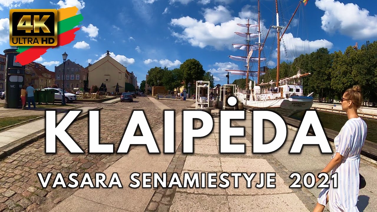 Klaipėda • Vasara Senamiestyje • Rugpjūčio 16, 2021 • 4K Virtualus Turas • 🇱🇹 LITHUANIA