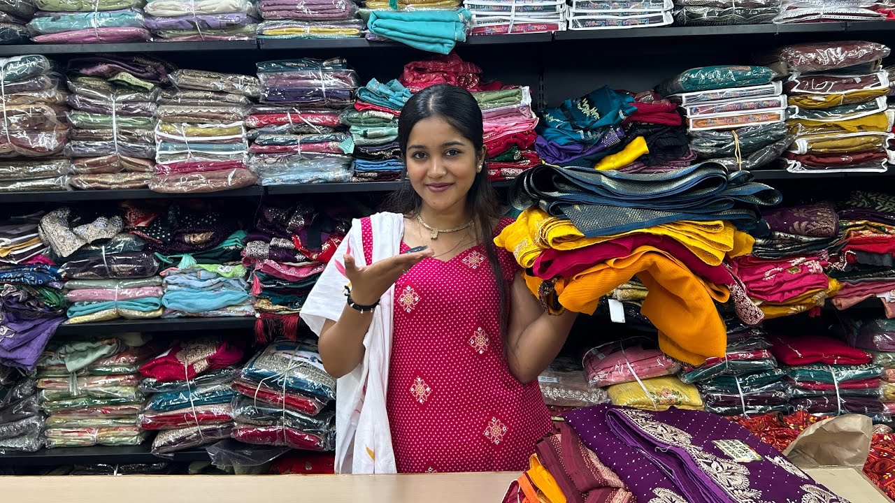 स्वस्त साड्या सोडा आणि तुमच्या ग्राहकांना चांगल्या क्वालिटीच्या साड्या द्या,Surat Saree wholsale