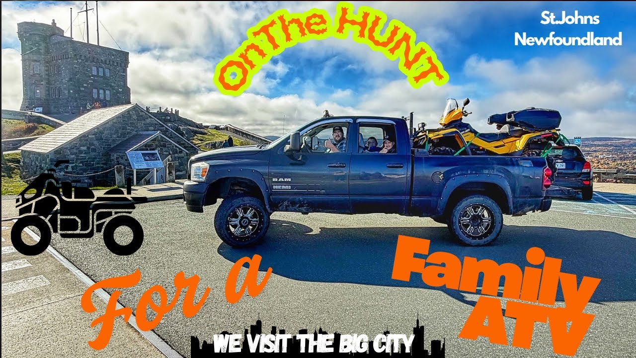 On he HUNT for a family ATV - We visit the BIG City 