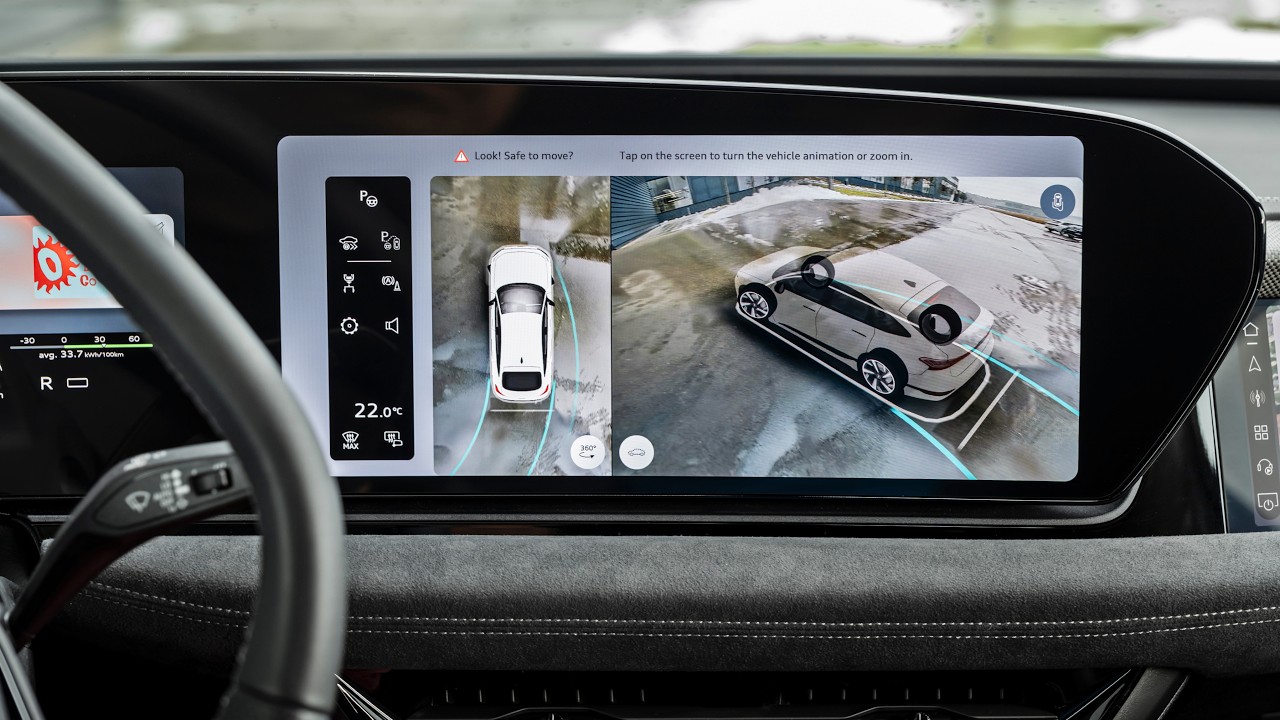 Audi Comfort and Parking Functions &ndash; Detailed Animation