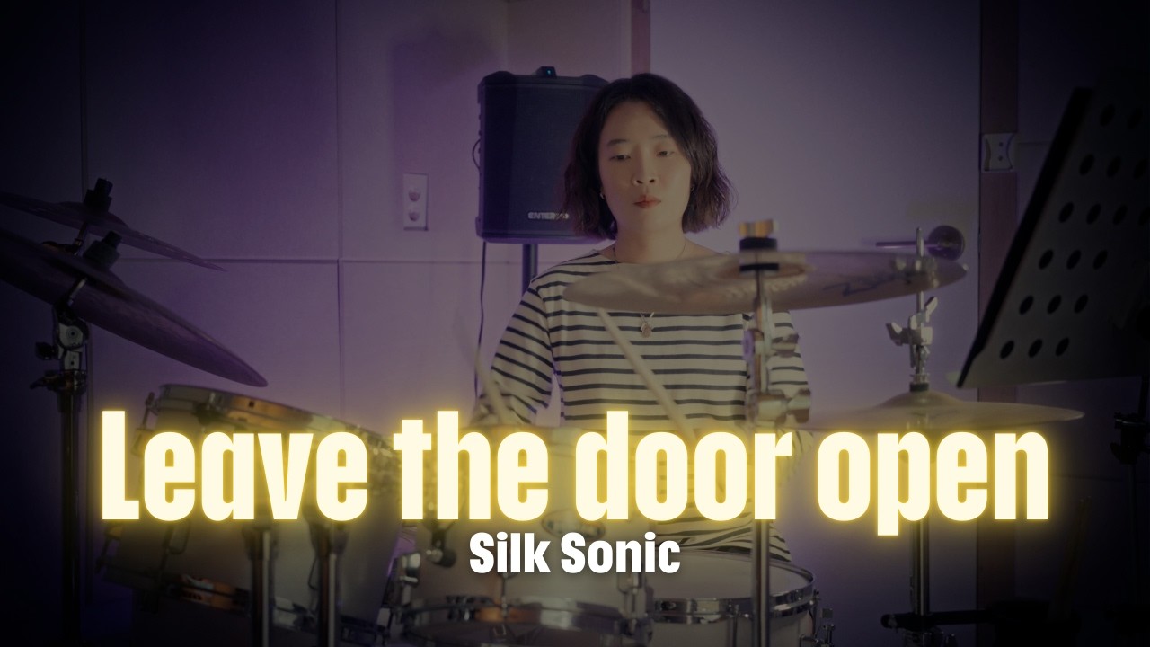 Leave The Door Open - Silk Sonic (Bruno Mars & Anderson .Paak) | Drum Cover | 실크소닉 드럼 커버 | 취미 드러머