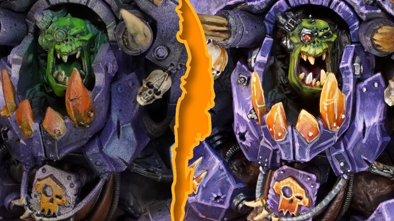 Model painting: 20 minutes vs 20 hours #ORKTOBER
