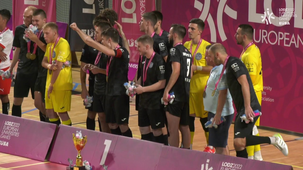Futsal finals on #EUG2022 - 2022-07-23