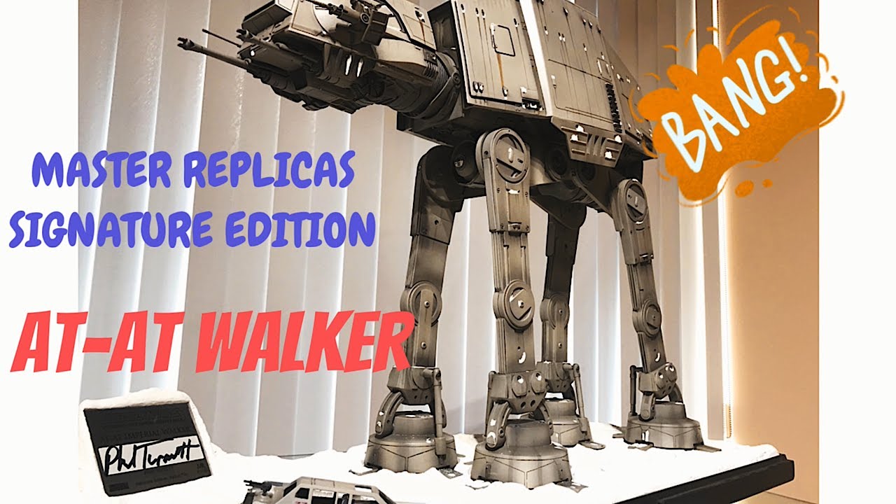 STAR WARS Master Replicas Signature Limited Edition AT-AT Walker Version-2. A holy grail!