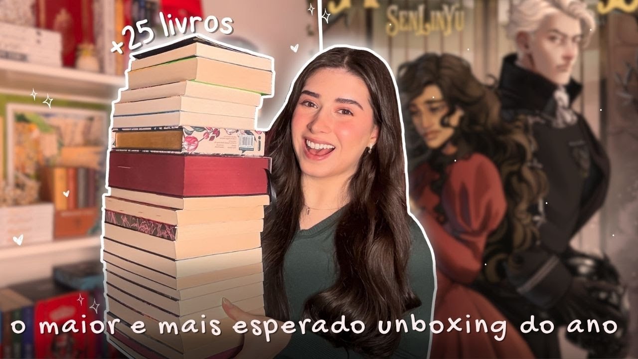 25 *livros novos* de recebidos das editoras | unboxing book haul 📚🪄
