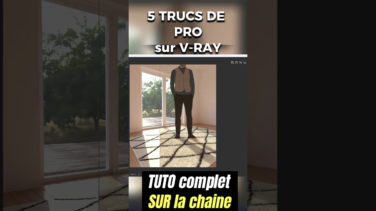 Truc de PRO V-ray - Les tapis avec Vray FUR 