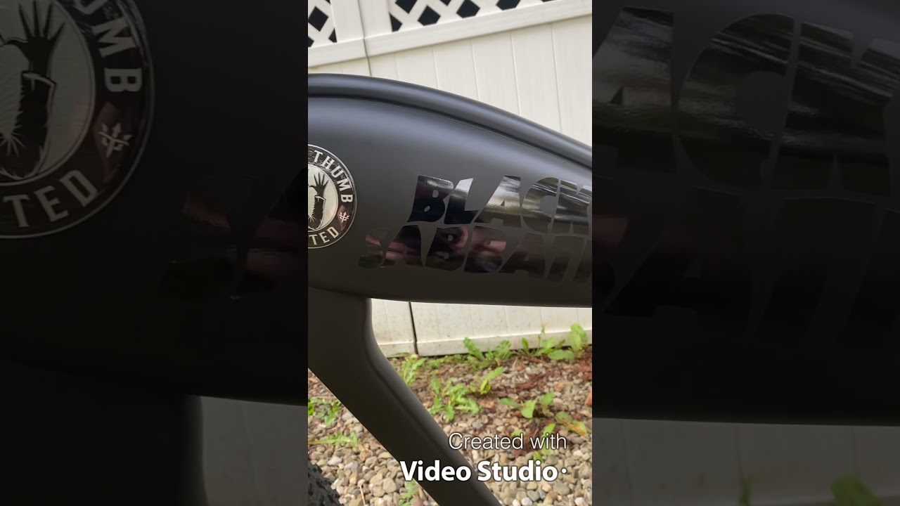 Wicked Thumb Destroyer 750. After a month of riding.