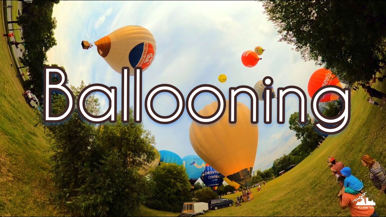Ballooning in Vilnius, Воздушные шары в Вильнюсе 2020