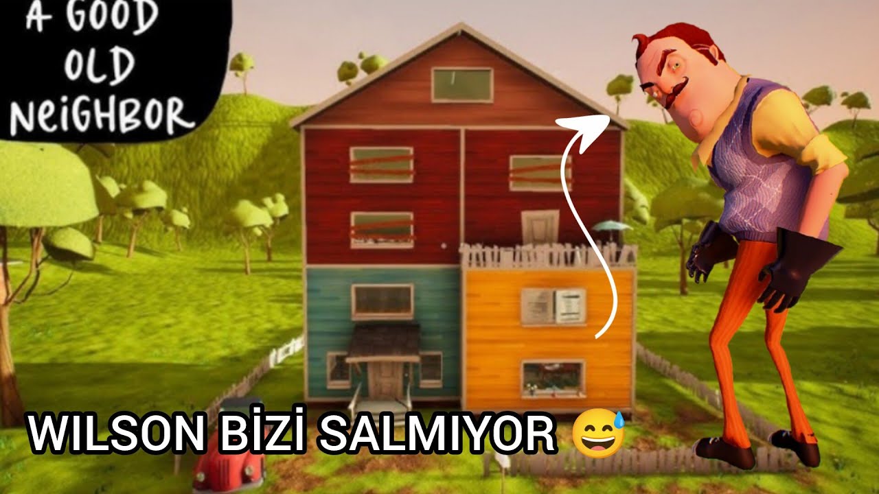 WILSON BİZİ RAHAT BIRAKMIYOR 😂 Hello Neighbor Mods #2
