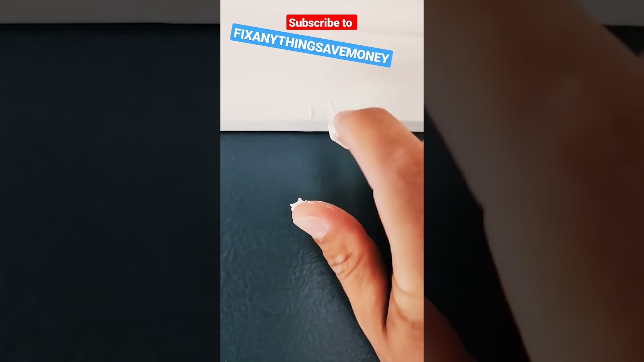 How to Fix Nail Holes in Molding in 14 Seconds