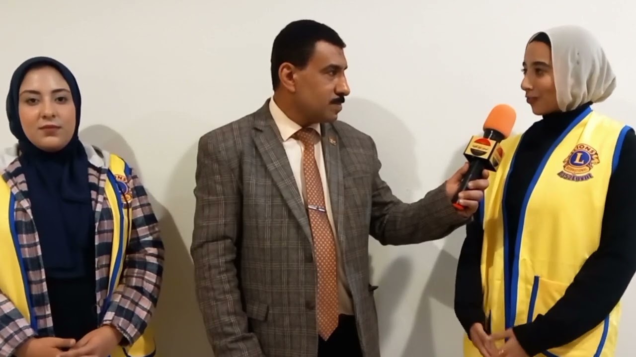 لقاء مع الاستاذه ايه سعيد والاستاذه مرام سعيد من داخل حفل فطار مؤسسه دكتوره حنان منصور 