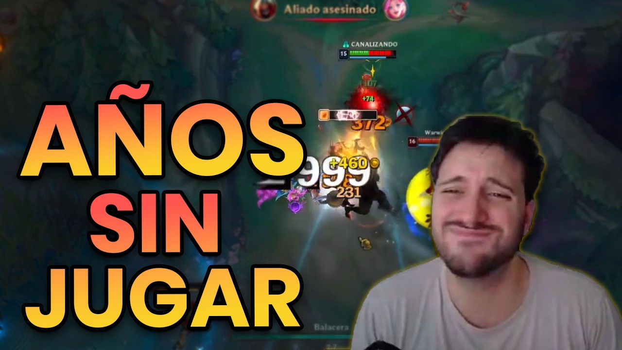 DESPUÉS DE AÑOS sin jugar LoL… ¿SIGO TENIENDO NIVEL? 😳