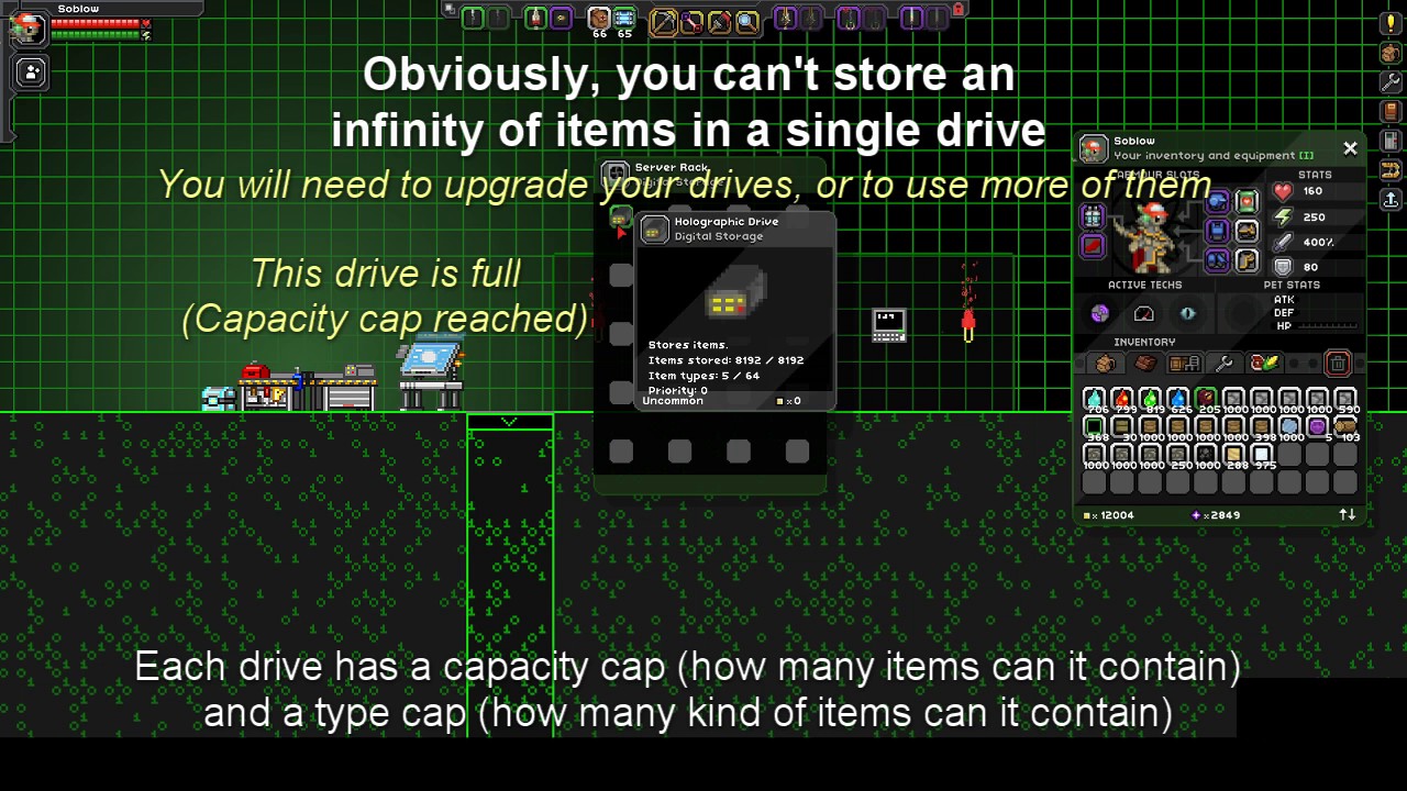 [StarBound] Digital Storage