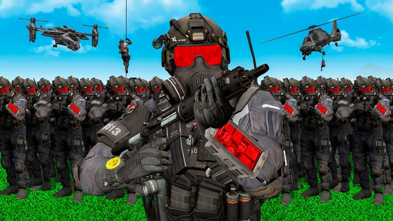 O MEGA GRUPO DAS FOR&Ccedil;AS ESPECIAIS DO GTA 5