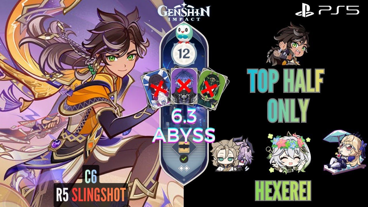 [Top Half] Sethos Durin Nahida Fischl | NEW Spiral Abyss 6.3 (Luna 4) | Genshin Impact