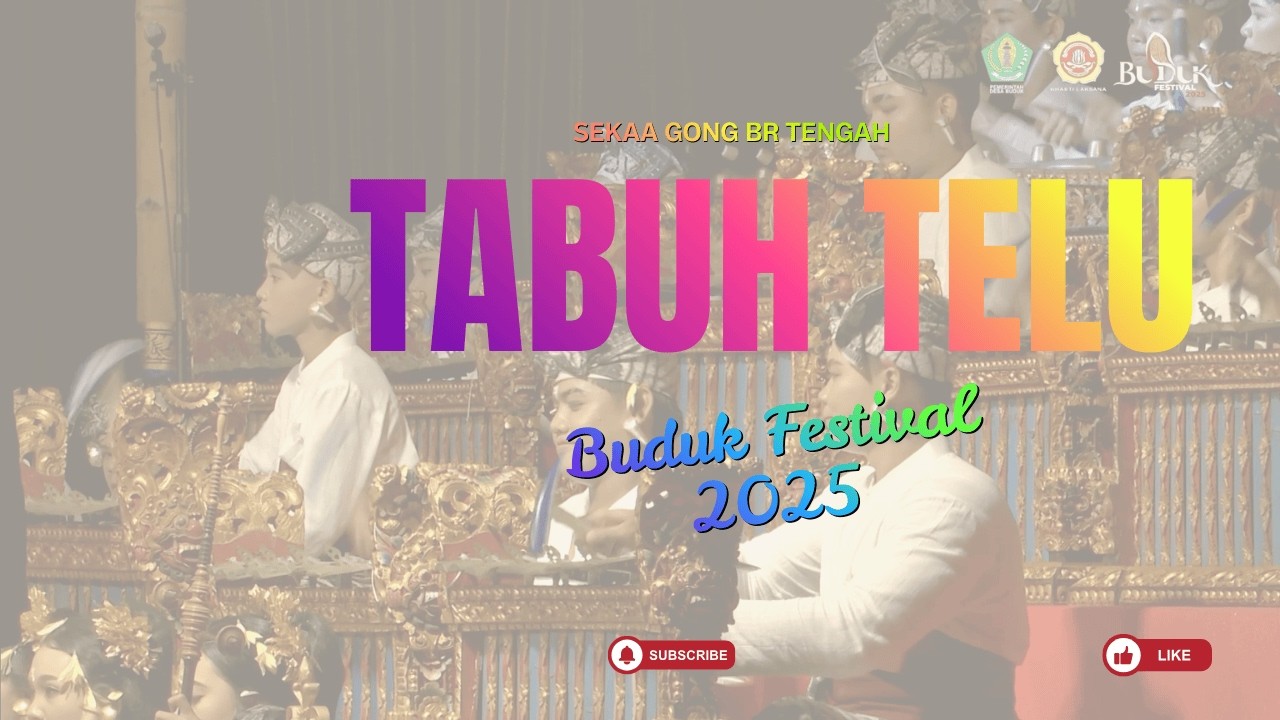 Tabuh Telu Sekaa Gong Br Tengah Buduk Festival 2025