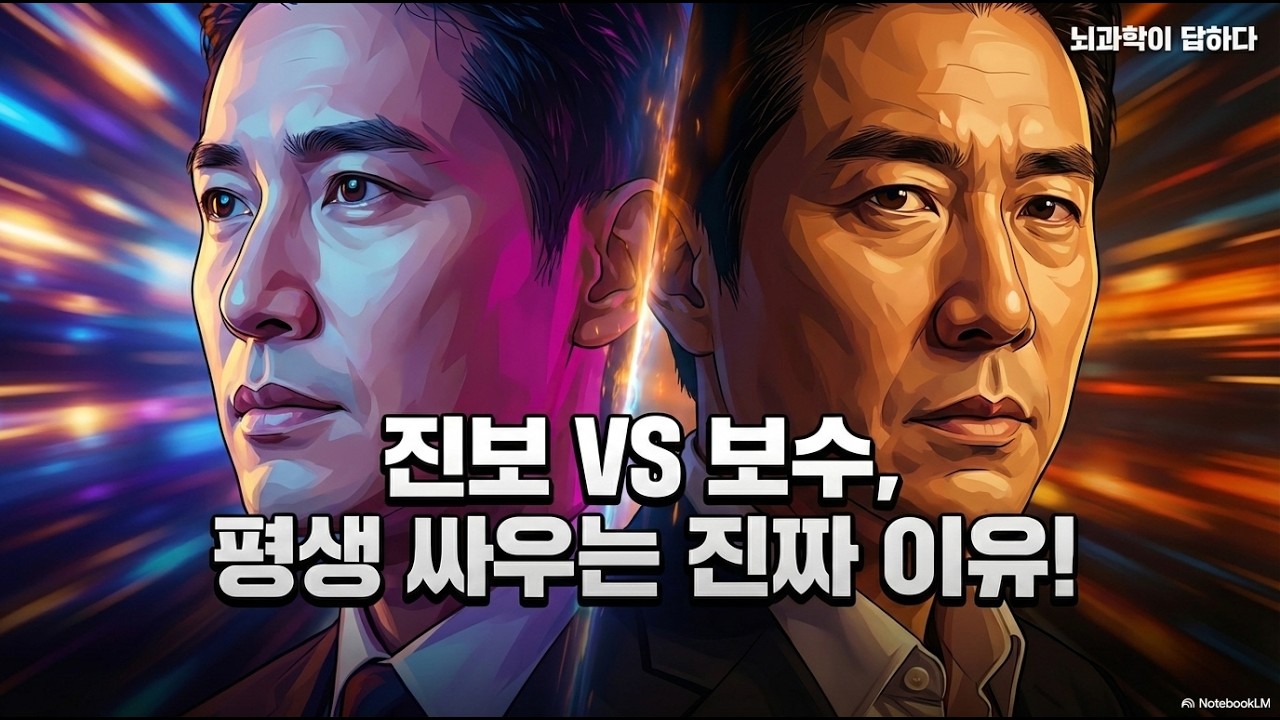 진보와 보수가 평생 싸울 수밖에 없는 뇌과학적 이유