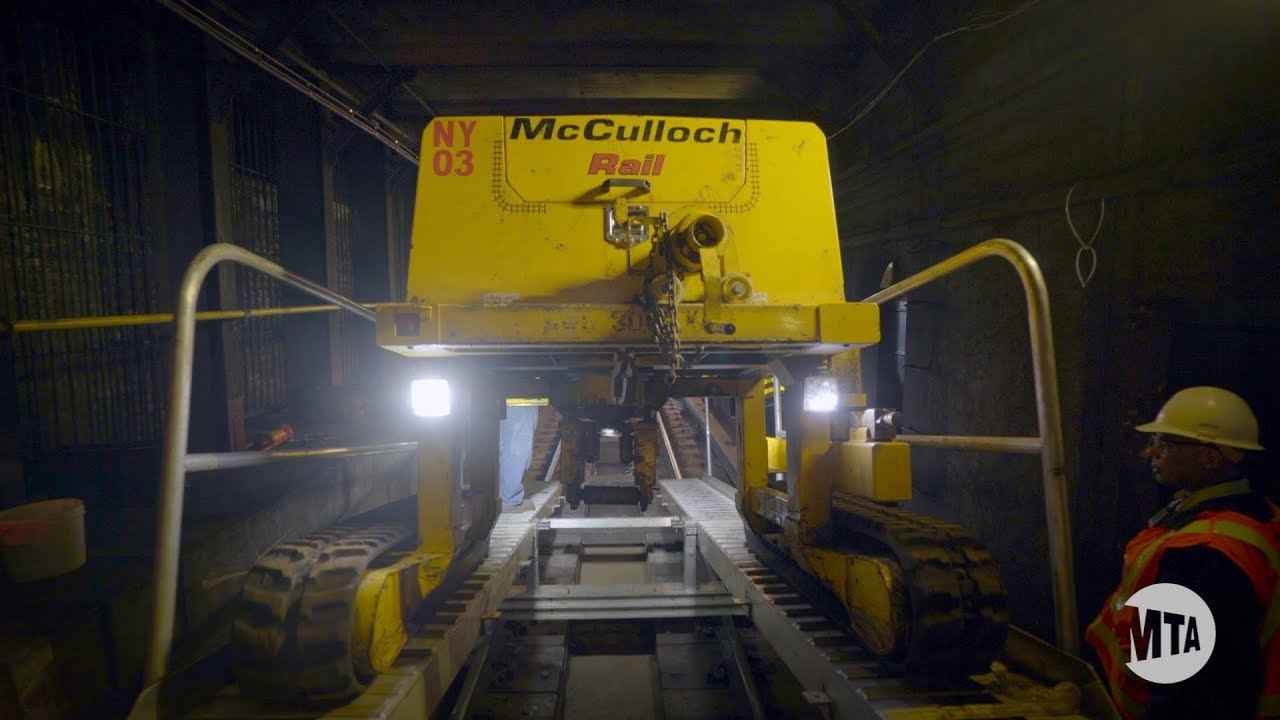 Subway Action Plan: Installing Continuous Welded Rail (CWR)